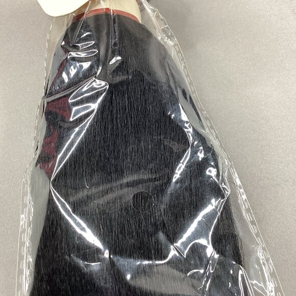 Blowout Relaxed 10” Natural Black 100% Unprocessed Human Hair Extensions - Picture 5 of 5